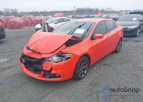 2016 Dodge Dart Sxt Sport Rallye from USA, damaged, VIN 1C3CDFFA5GD818383